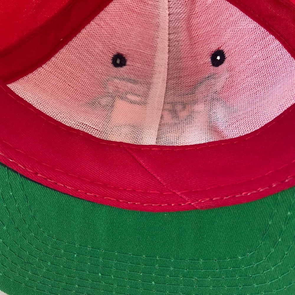 Vintage Disney Store Mickey Mouse Brave Little Tailor Snap Back Adult Hat Cap - Picture 7 of 8